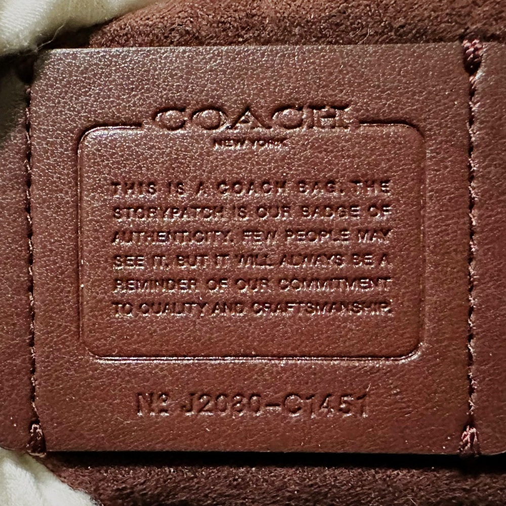 Rare Vintage style Coach Nora Kicelock Crossbody bag Black soft Leather - Picture 8 of 16